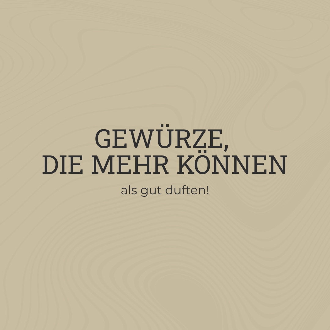Beitragsgrafik: Entdecke die Kraft der Gewürze!