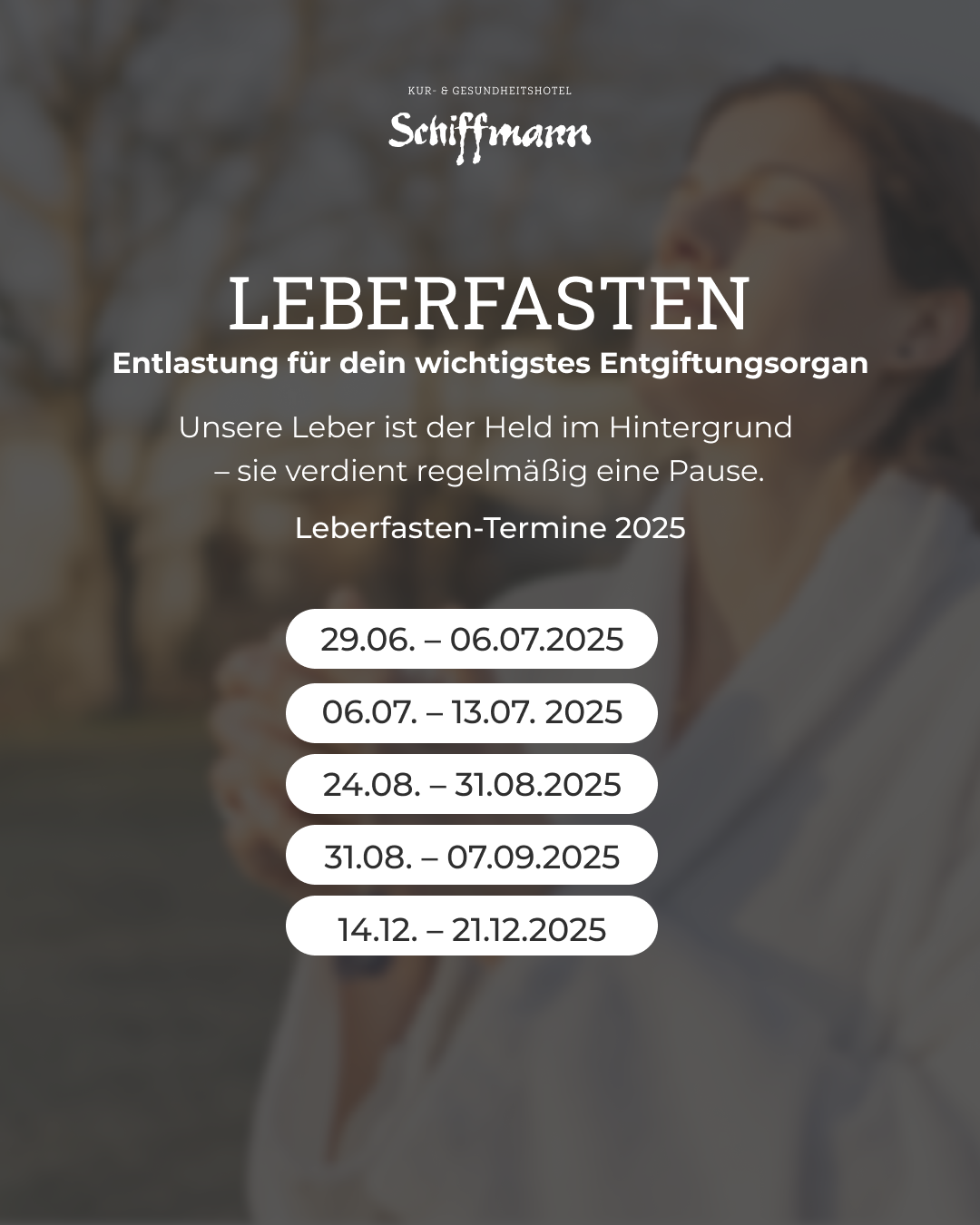 Beitragsgrafik: Leberfasten 2025 – Zeit für deinen inneren Frühjahrsputz!