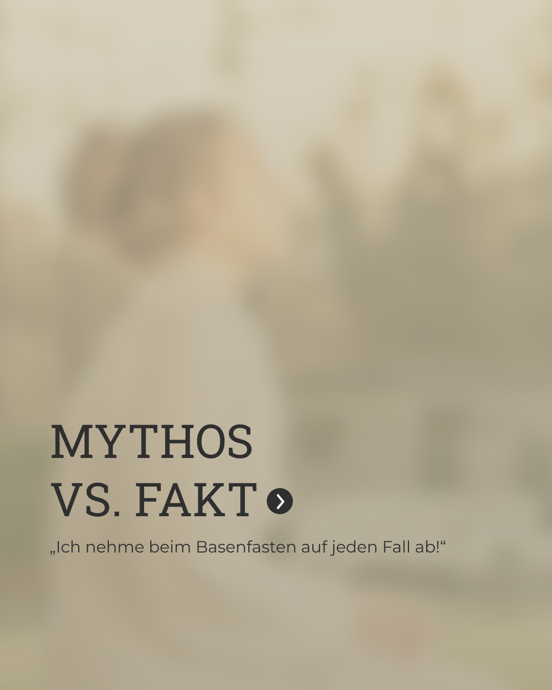Beitragsgrafik: Mythos vs. Fakt: Abnehmen beim Basenfasten