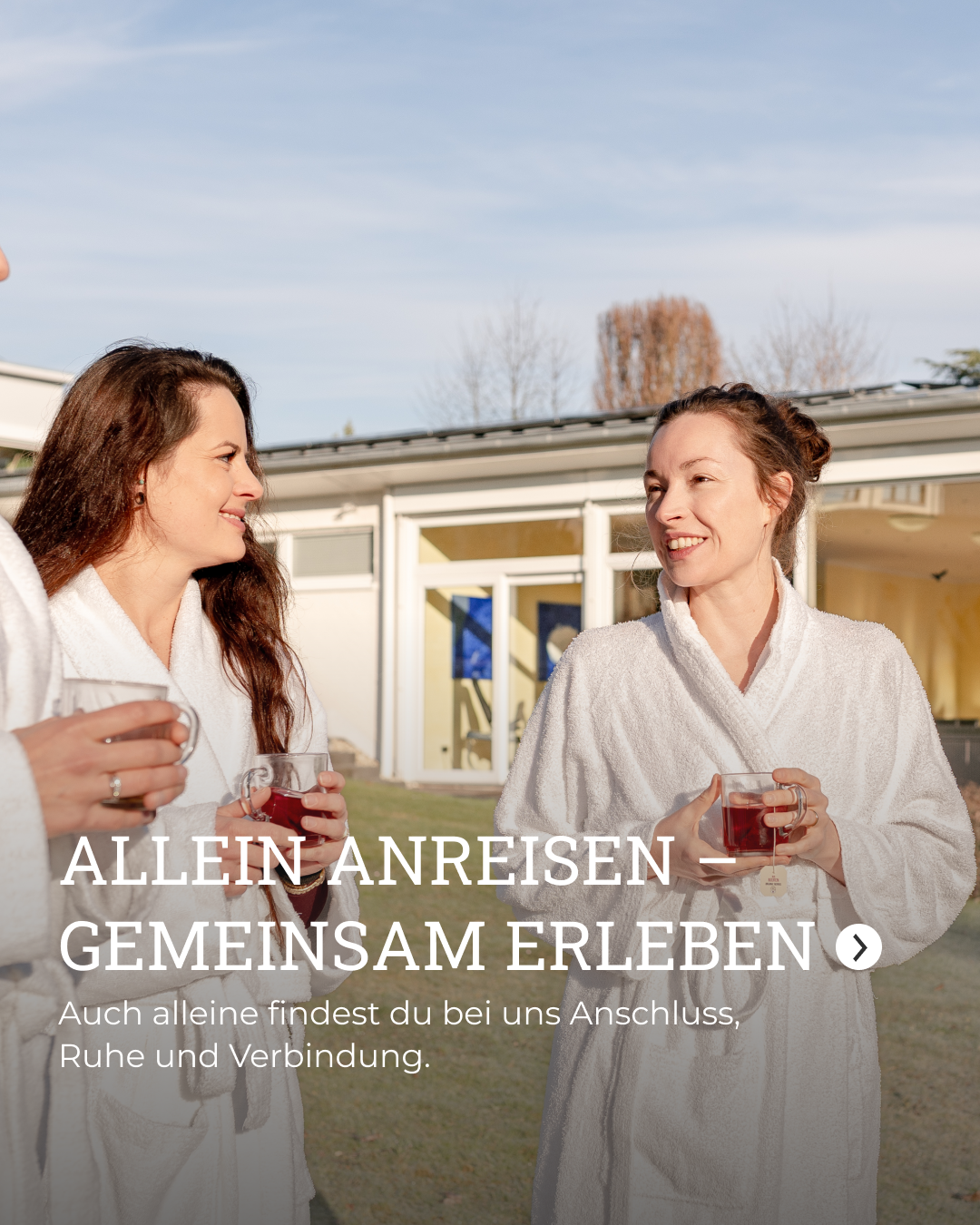Beitragsgrafik: Allein anreisen – gemeinsam erleben