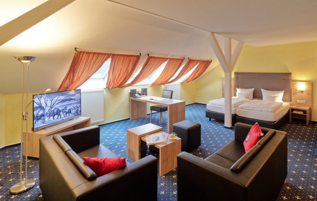 Junior Suite mit Gartenblick im Hotel Schiffmann