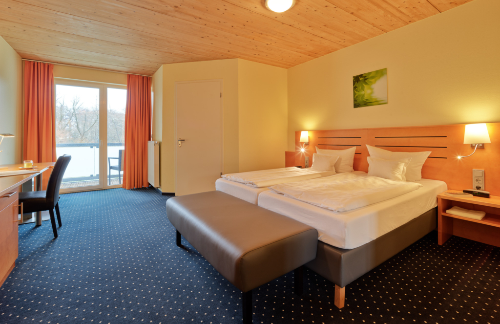 Wohnbereich eines Superior-Zimmers im Hotel Schiffmann