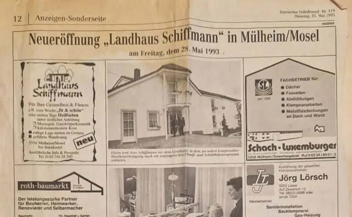 Landhaus Schiffmann in Mülheim an der Mosel - nehmen Sie jetzt Kontakt auf