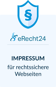 eRecht24-Siegel Impressum
